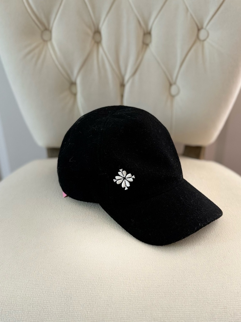 Kate Spade New York Black Baseball Cap – NWT